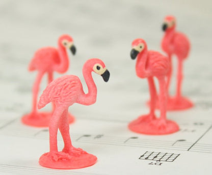 Flamingos -  1" Tall - Set of 4 - 234-4822