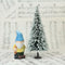 Snowy Bottle Brush Tree - 6 1/2" Set of 1 - 106-080A