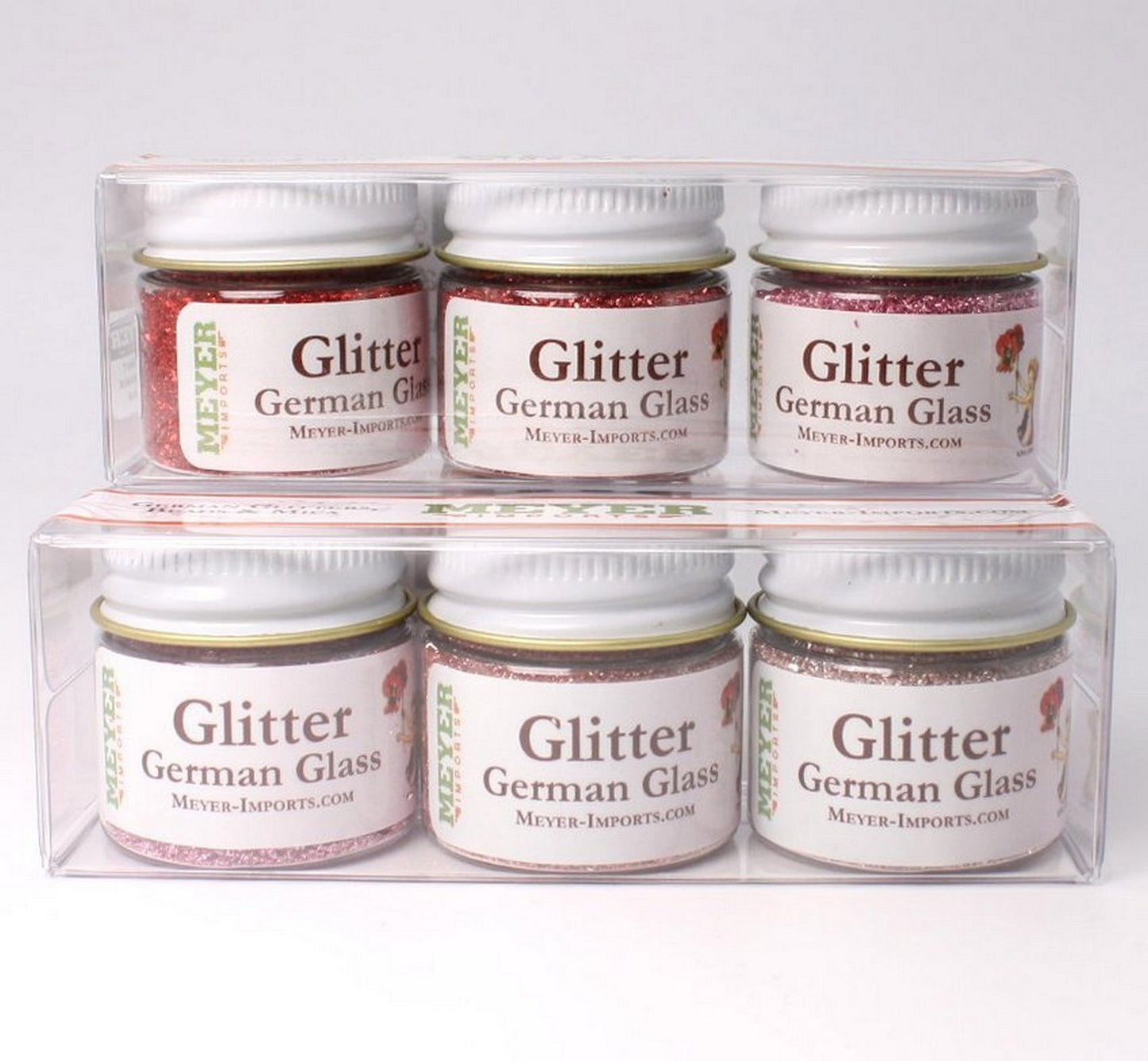 Ultimate Valentine Crafting Supply Kit – Glitter, Mica and Minis Mix (87 Pieces) - IV3-0214