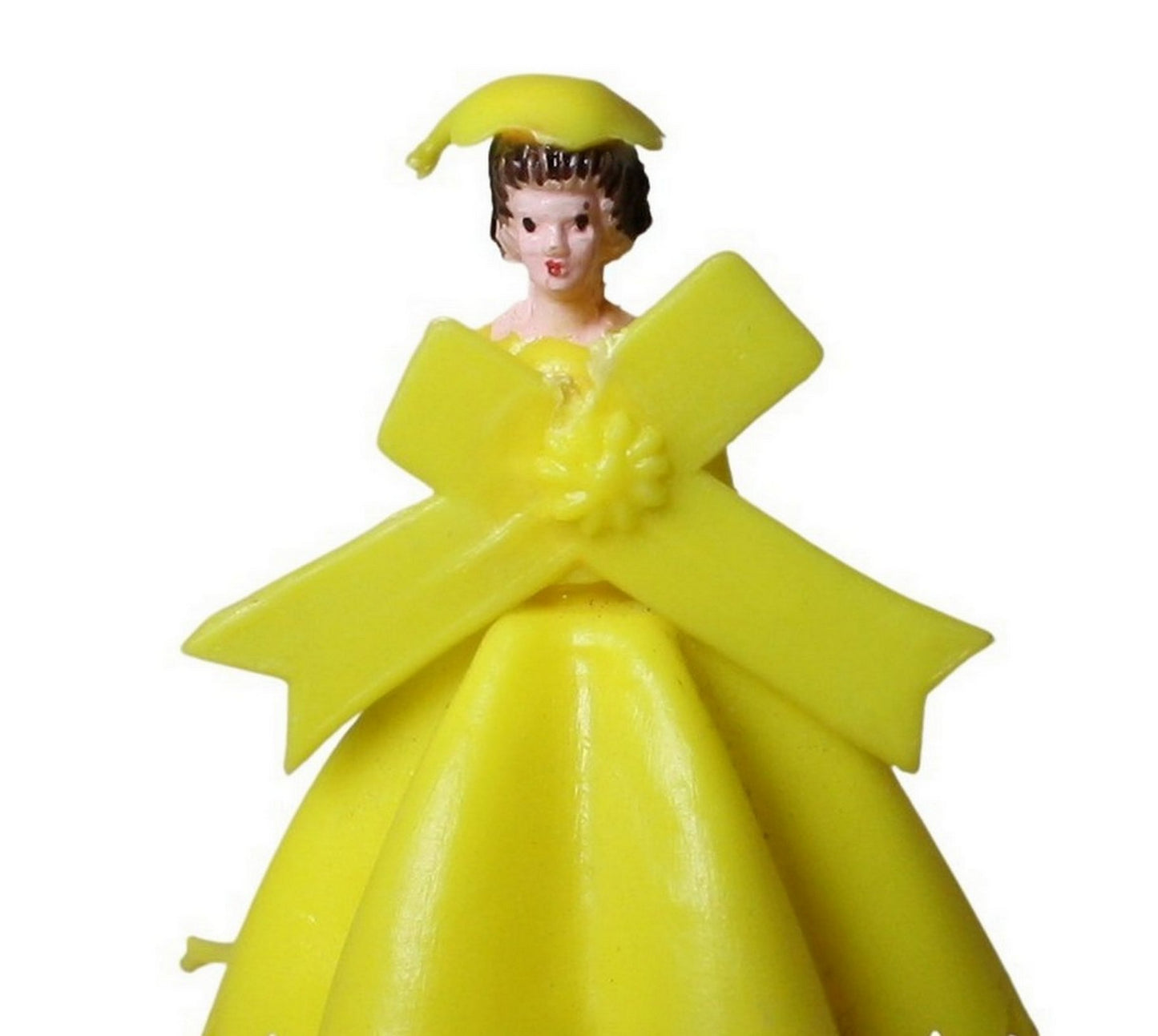 Bridesmaid - Yellow Gown - 1.5" Tall - 1960 Vintage - IV3-3625