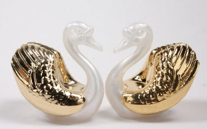 Swans - Golden - Set of 4 pcs - IV3-3605