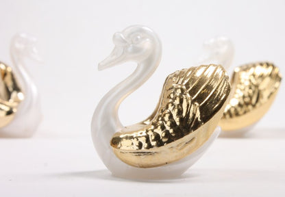 Swans - Golden - Set of 4 pcs - IV3-3605