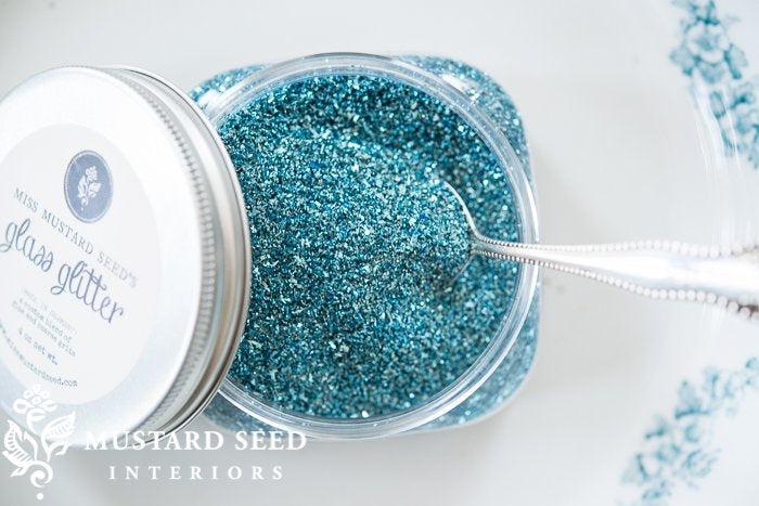 Carnival Glass Blue - Miss Mustard Seed Glitter - 306-1301