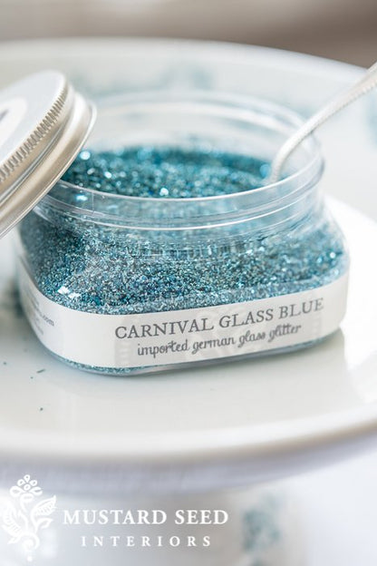 Carnival Glass Blue - Miss Mustard Seed Glitter - 306-1301
