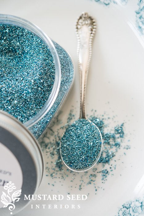 Carnival Glass Blue - Miss Mustard Seed Glitter - 306-1301