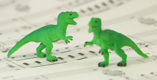 Tyrannosaurus Rex -  1" - Set of 4 - 234-0822
