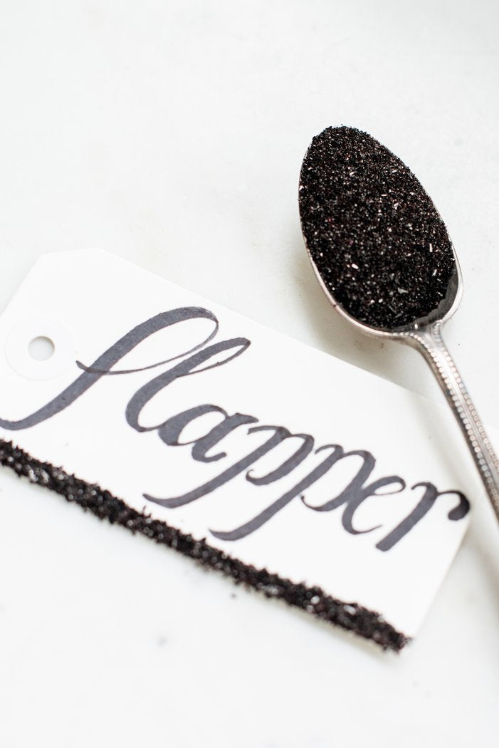 Black Black - Miss Mustard Seed Glitter - 306-1501