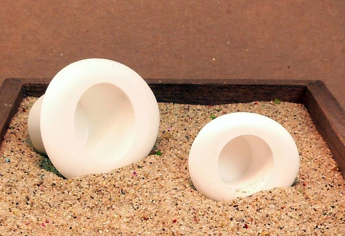 Top Hat - Large White - #203-3-146