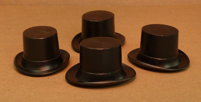 Top Hat - Medium Black - #203-3-141