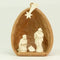 Nativity Walnut Shell - 203-3-137