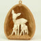 Walnut Shell with Deer - 203-3-137A