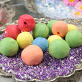 Balls Colored - Spun Cotton - Set of 10 - 703-0207