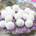 Balls White - Spun Cotton - Set of 10 - 703-0200