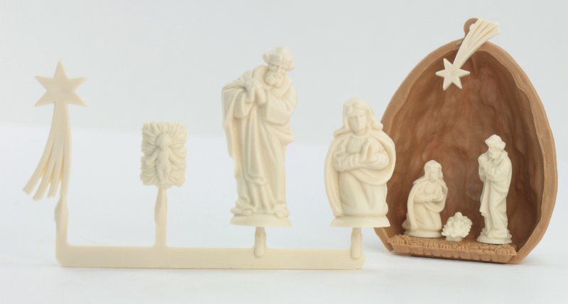 Nativity Scene - Medium  - Set of 4 Mini Figures  203-3-135M