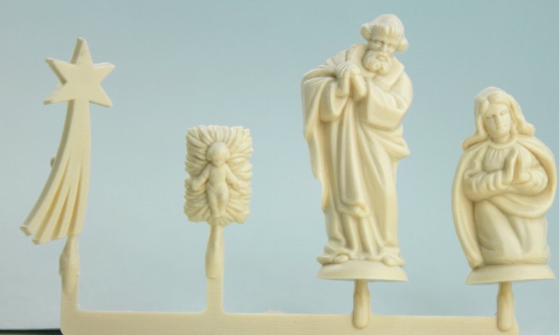 Nativity Scene - Medium  - Set of 4 Mini Figures  203-3-135M
