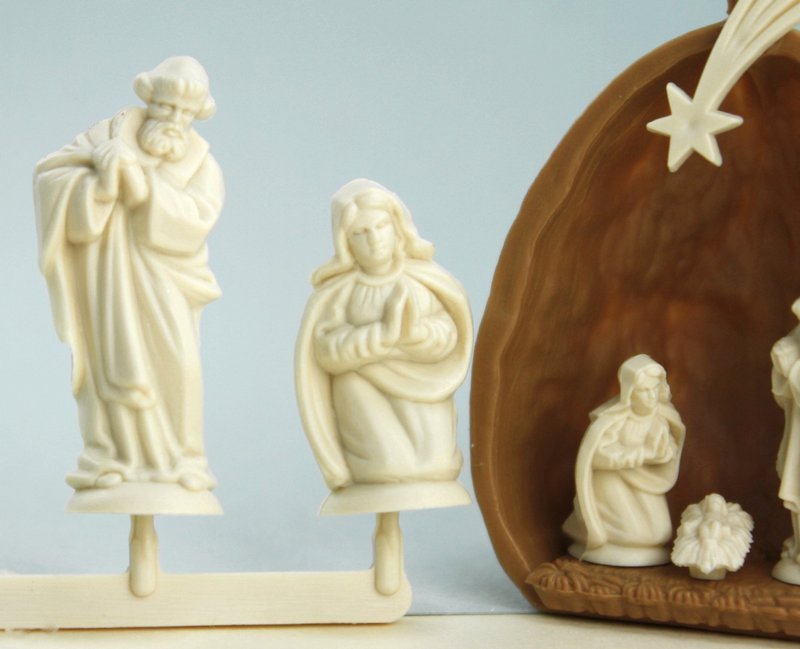 Nativity Scene - Medium  - Set of 4 Mini Figures  203-3-135M