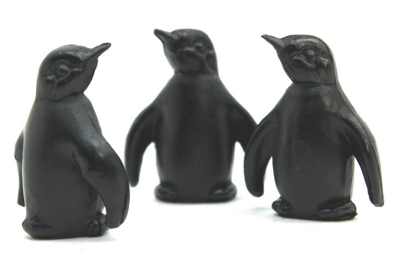 Penguins - Black - 1" - Set of 8 - 203-9-144