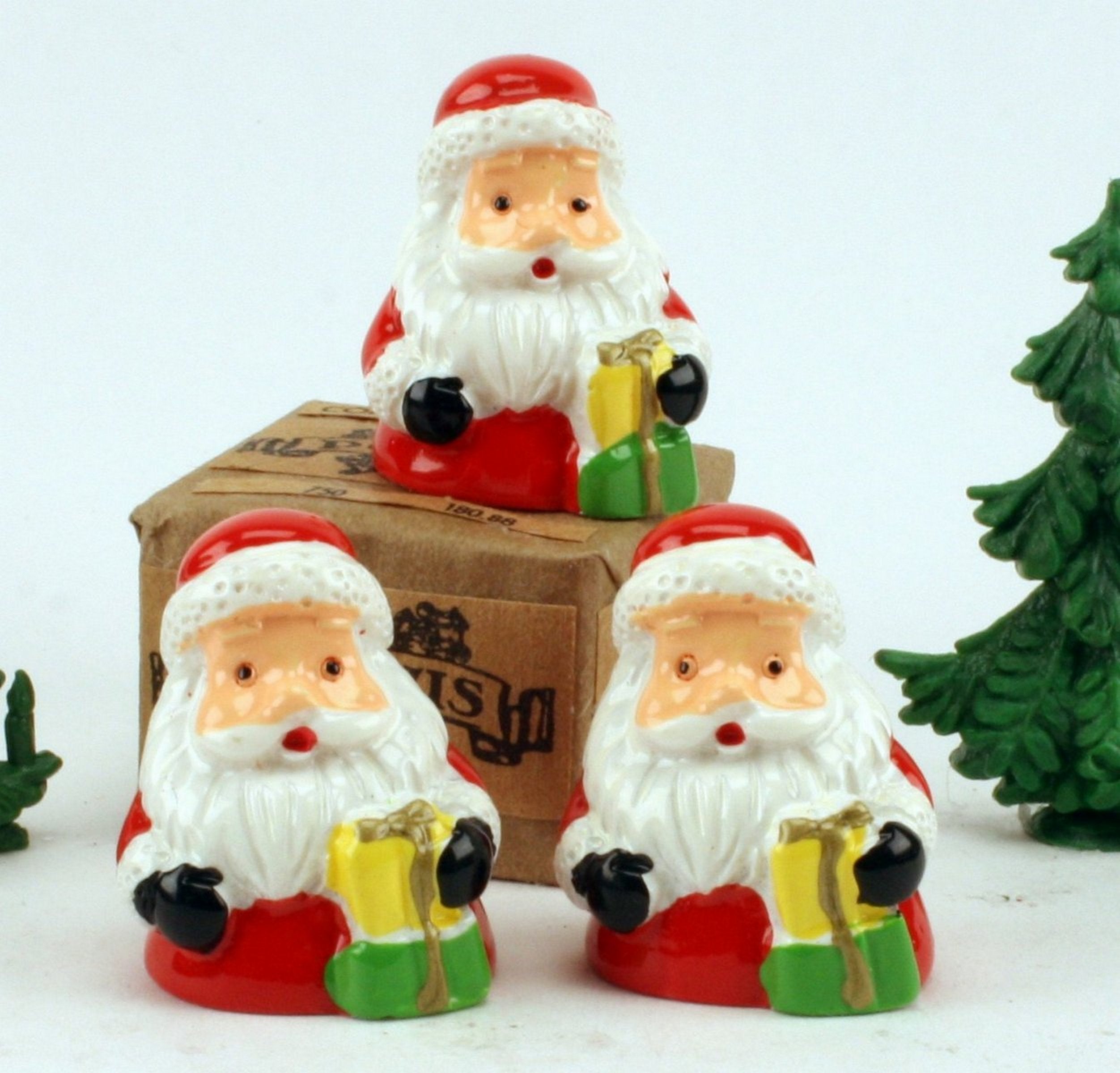 Santa - 1.25" Half-Bust - Set of 3 - Holiday Minis - 204-8803