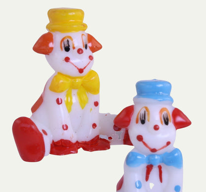 Clowns Retro Style - Miniature - Set of 2 - 204-8825