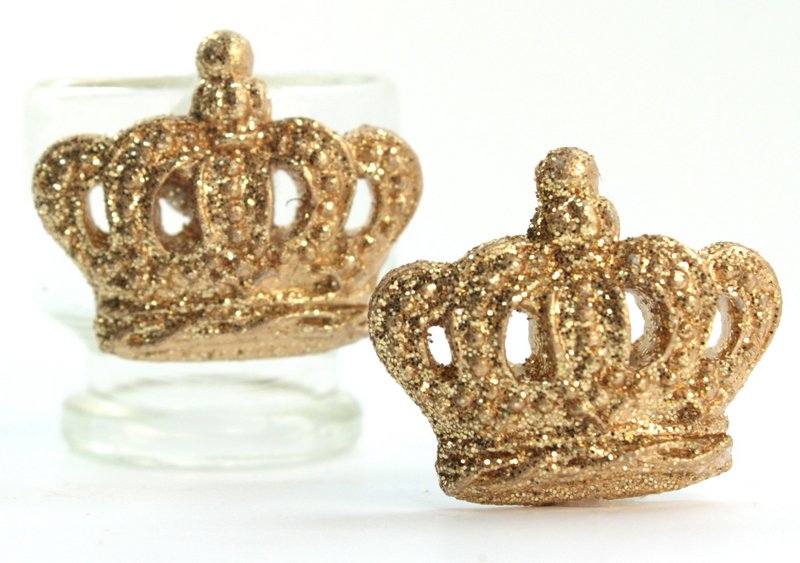 Golden Sparkle Crowns - Set of 4 - 205-1844