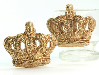 Golden Sparkle Crowns - Set of 4 - 205-1844
