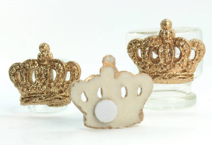 Golden Sparkle Crowns - Set of 4 - 205-1844
