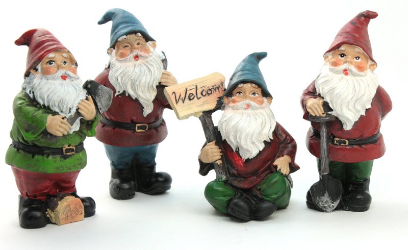 Gnome - Welcome Sign - 2.5" Tall - 207-1014