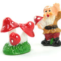 Red - Mushroom Trio- Set of 4 Pieces - 207-1203