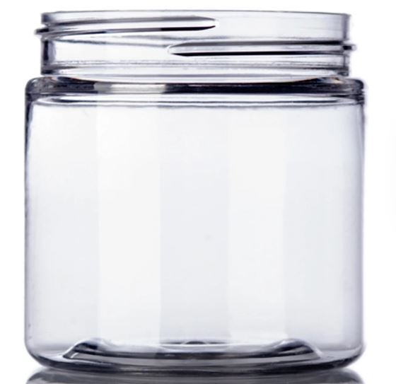 Plastic Jars (empty) 1oz with Metal lids - Set of 10 - 310-1031
