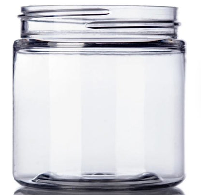 Plastic Jars (empty) 1oz with Metal lids - Set of 10 - 310-1031