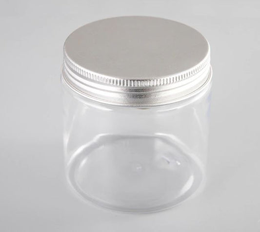 Plastic Jars (empty) 1oz with Metal lids - Set of 10 - 310-1031