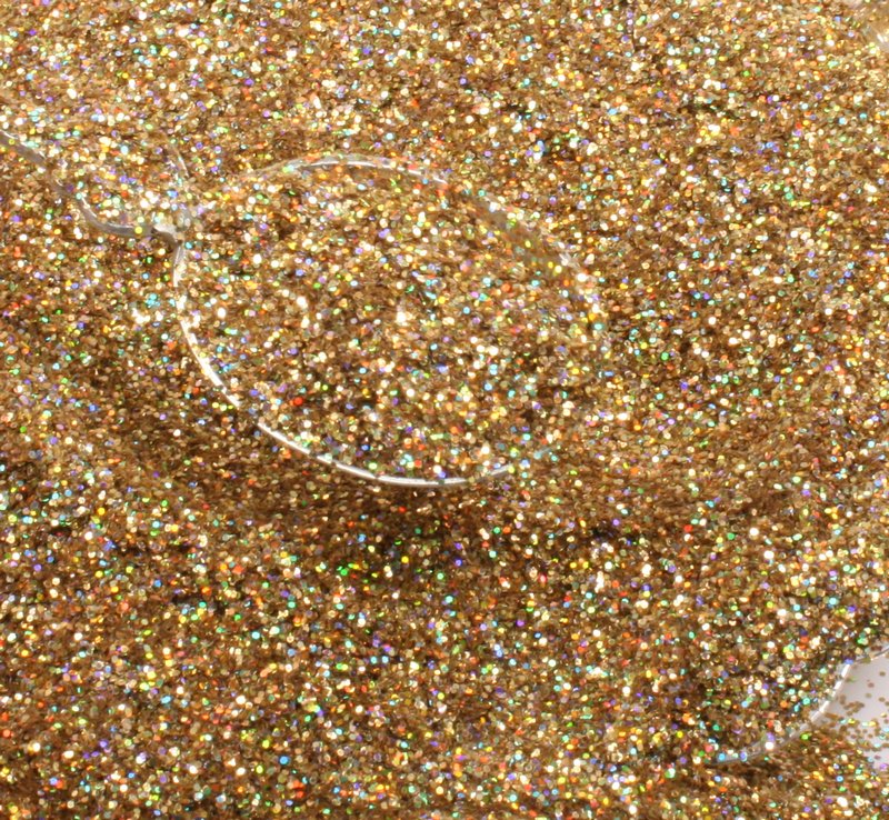 Gold Flitter Flakes - Iridescent Ice Flakes - 311-4001