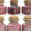 Pink Blends Glass Glitter Set  - 311-M-0601