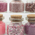 Pink Set of Glitter & Beads - 311-M-0607