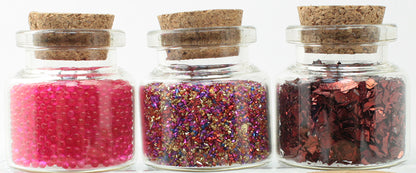 Red Set of Glitter & Beads - 311-M-0610