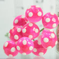 Pink - Small Cotton Mushrooms - 6-002-1P