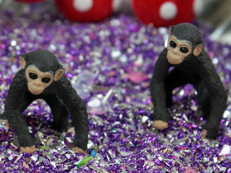 Chimp -Monkey Babies - Set of 4 - 234-9722