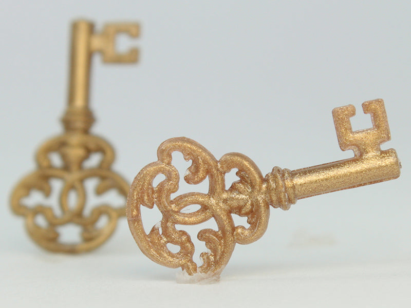 Vintage Gold Keys - 12 pcs - German - IV3-2452