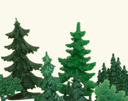 Fairytale "Flatback" Mixed Trees - German - 12 pcs - IV3-2512