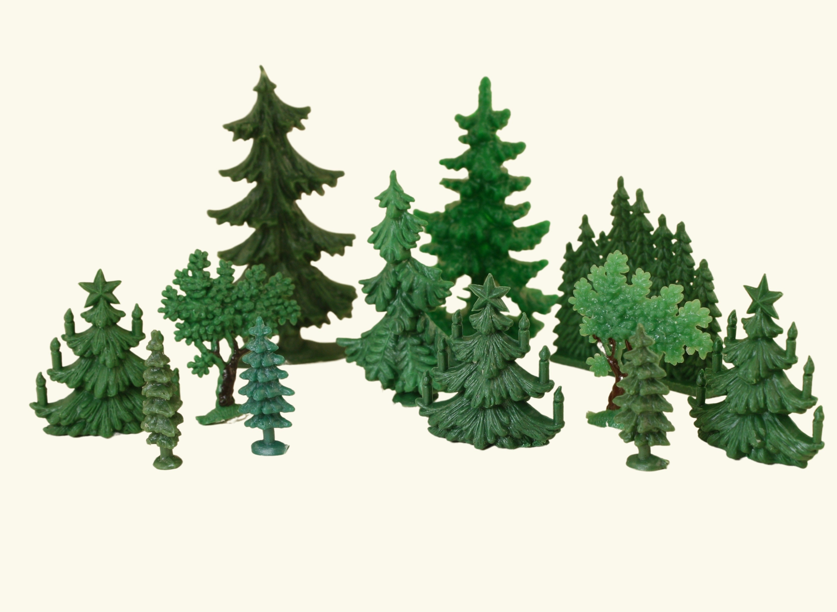 Fairytale "Flatback" Mixed Trees - German - 12 pcs - IV3-2512