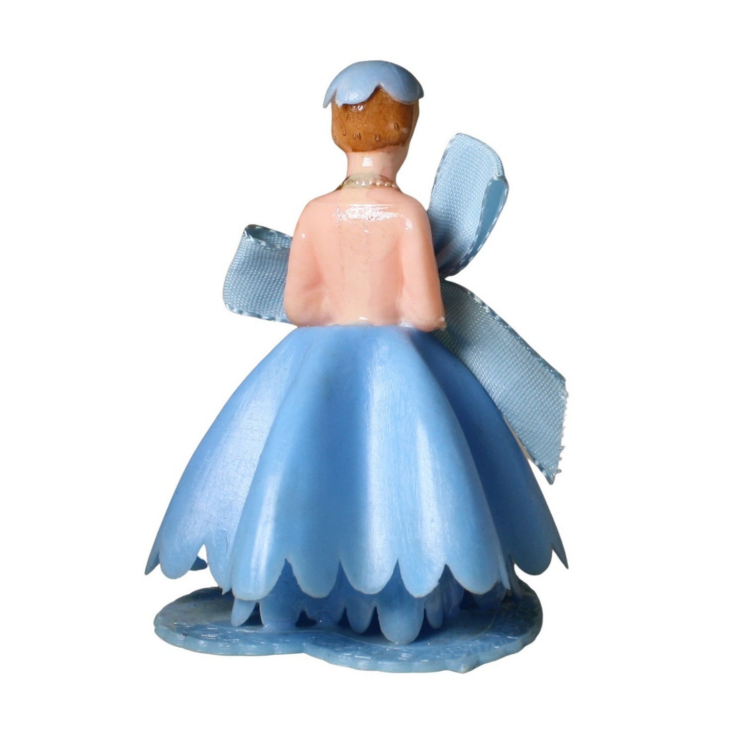 Bridesmaid - Blue Gown - 3" Tall - 1960 Vintage - IV3-3642