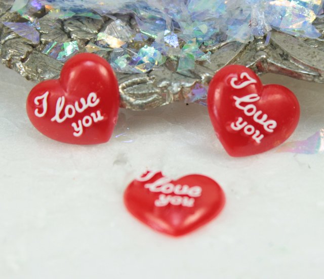 I Love Flatback Hearts (203-3-126)